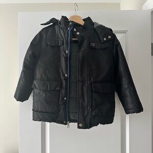 Calvin Klein Jeans Kids Black Winter Jacket